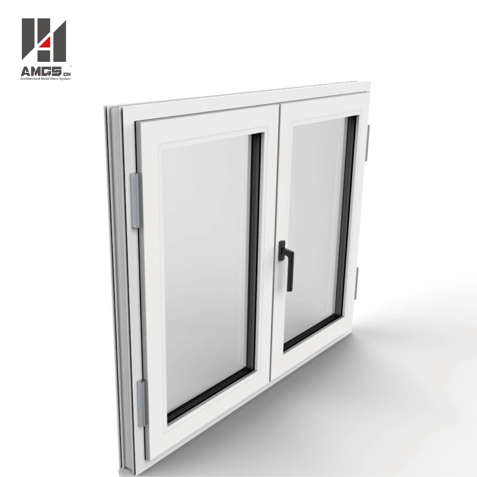 
Plastic glass vinyl casement pvc windows design 