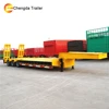 Hot 3 Alex 60T low bed semi trailer,lowboy,low loader trailer chassis for sale