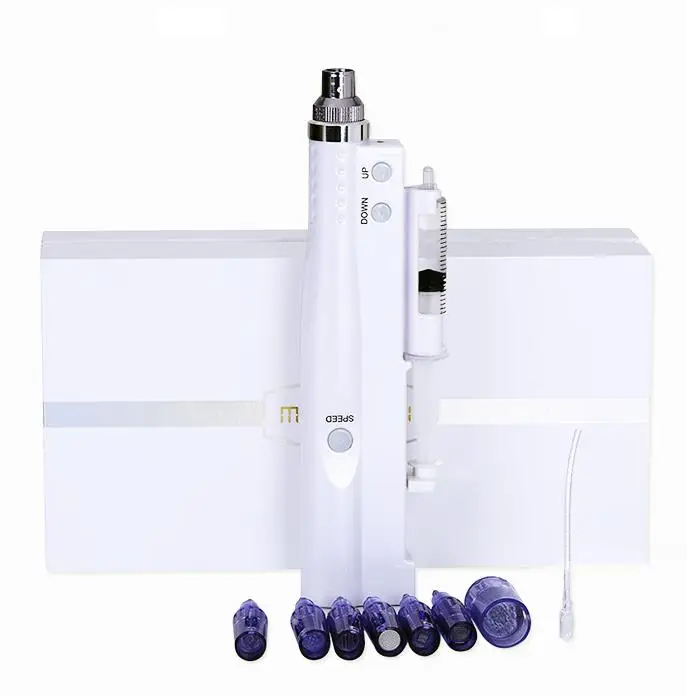 

Wireless Auto Microneedle Derma Pen Meso Gun Hyaluronic Acid Injection pen