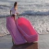 OEM Inflatable Millennial pool Buoy Inflatable Pink Coffin pool float for Adult