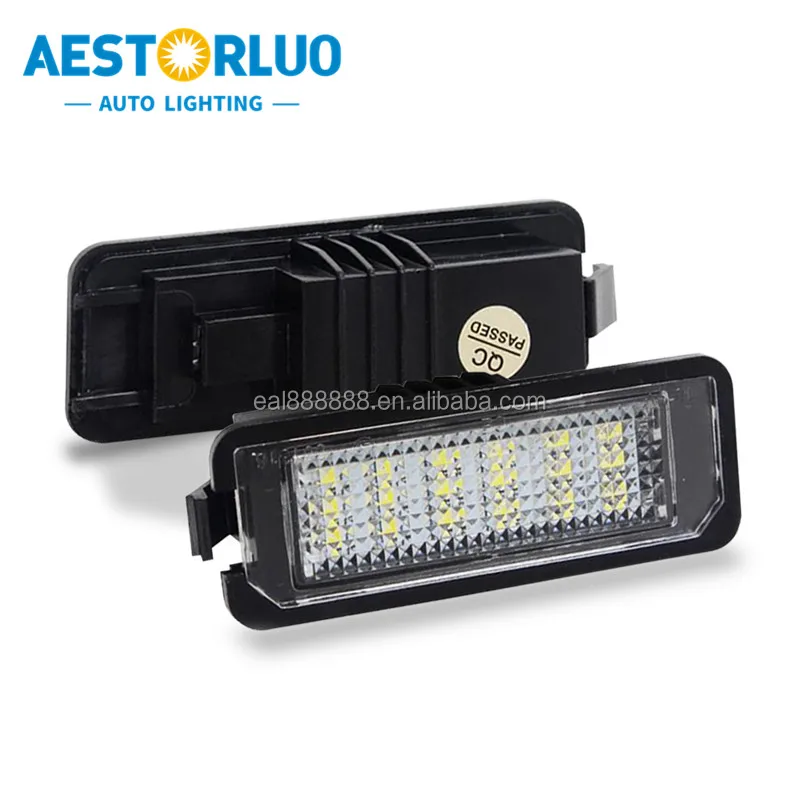 LED License Plate Light car parts lights Auto Rear License Plate Light fit for B.MW E39 5D SMD License Tail Lmap