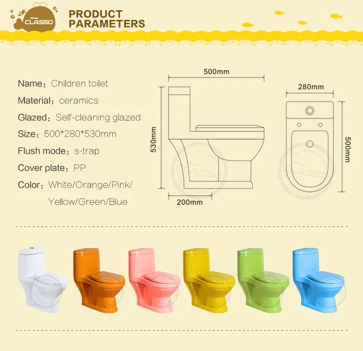 Washdown Toilet For Preschool Siphonic Toilet For Preschool Toilet Seat