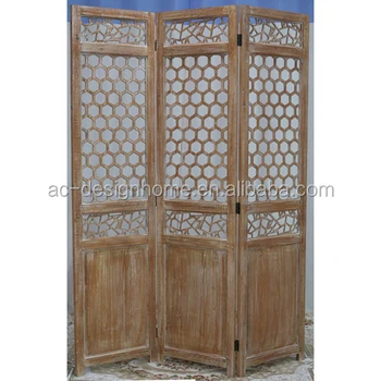 Ancient China Style 3 Panel Wooden Screen Room Dividers Antique Divider Carved Wood Ancient China Style 3 Panel Wooden Screen Room Dividers Antique Divider Carved Wood