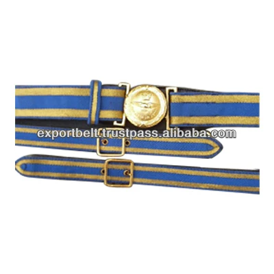 Wholesale Royal RAF Ceremonial Sword Belts with Long & Short Sling and Frog High Quality Official Officers Sword Belt