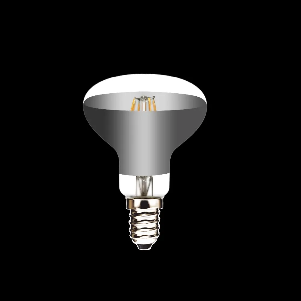 Vintage reflector r80 r63 r50 r50 e14 led bulb 4w filament led e27 2200k 2700k led bulb lights