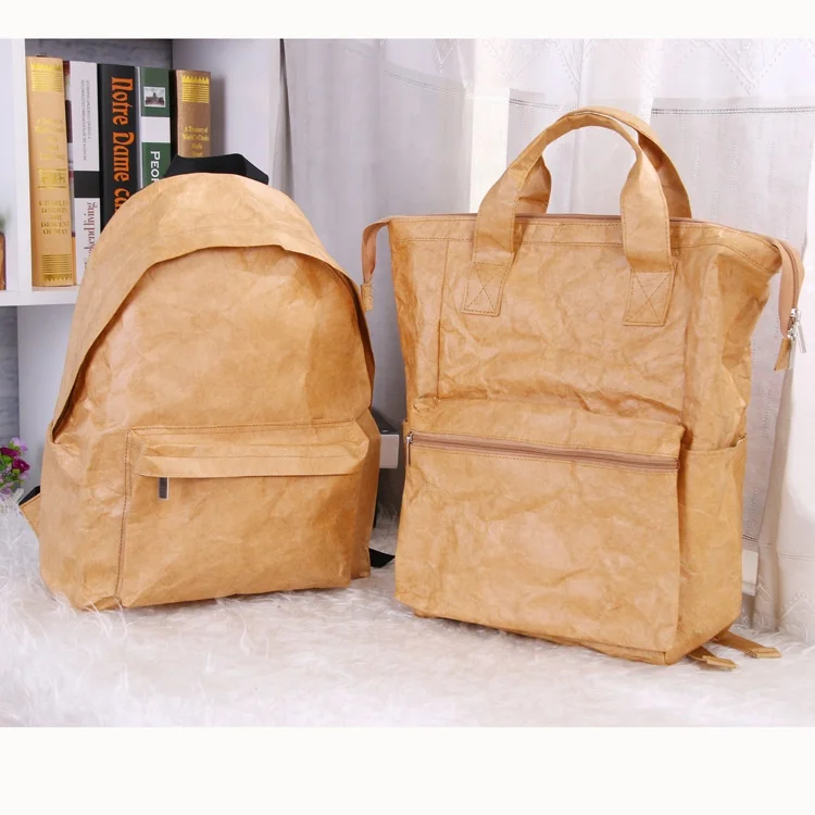 

new DURABLE tyvek washable craft paper backpack bag, Customized color