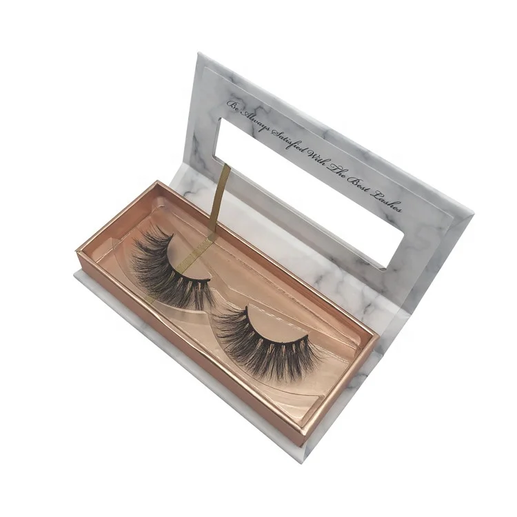 

Custom Private Label False Lashes Vendor 100% 3D Mink Eyelashes, Black