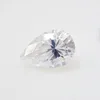 Hot sale moissanite synthetic diamond DF super white 12*8mm pear cut loose gemstone