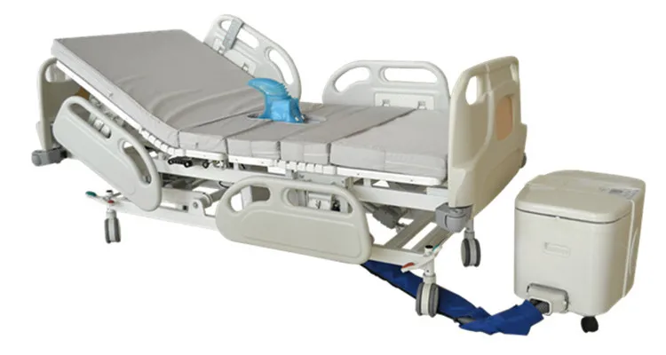 Hospital bed equipment furniture for sale electric 8 functions ICU hospital bed