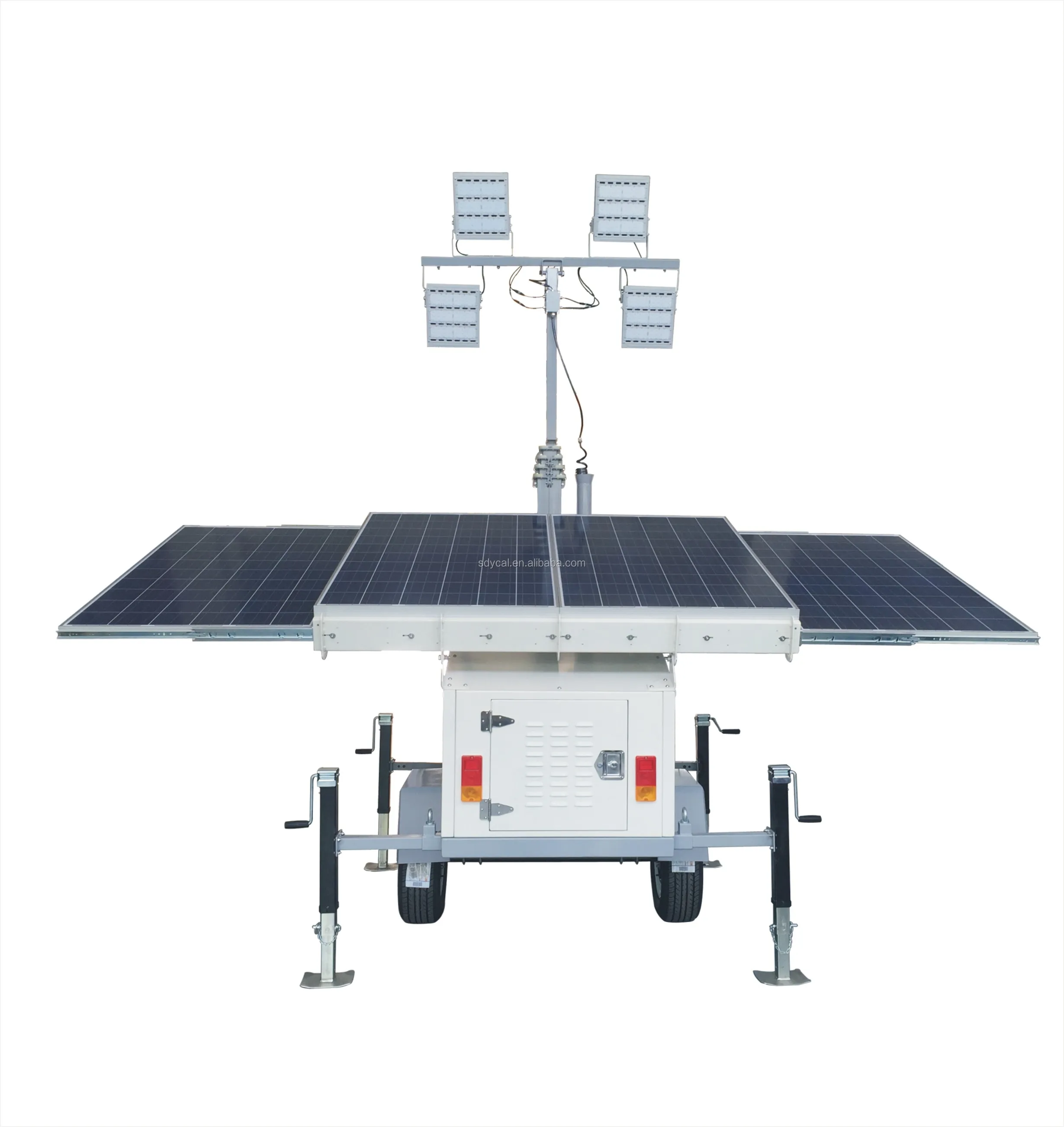 Construction Trailer Solar Mobile Light Tower 4*150w Buy Light Tower