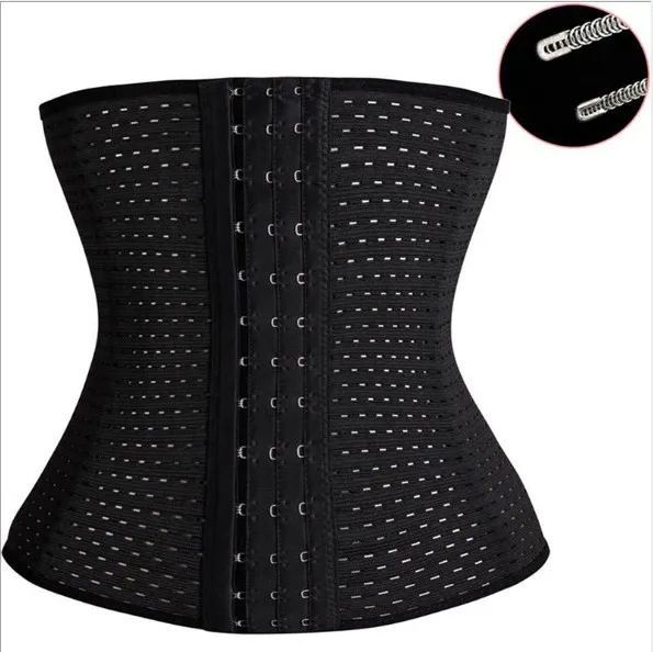 SHUOYANG 2018 Top seller good quality cheap price wholesale Strong Hooks waist trainer corset latex waist trainer