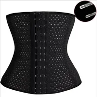 

SHUOYANG 2018 Top seller good quality cheap price wholesale Strong Hooks waist trainer corset latex waist trainer