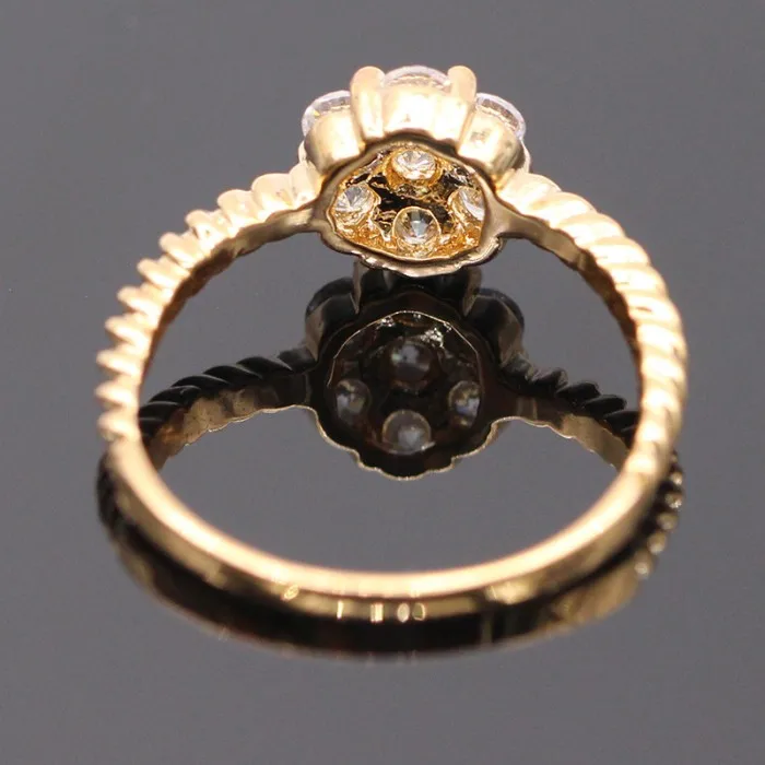 New Promotion Items Wholesale Fashion Simple 2 Gram Gold Ring For Women