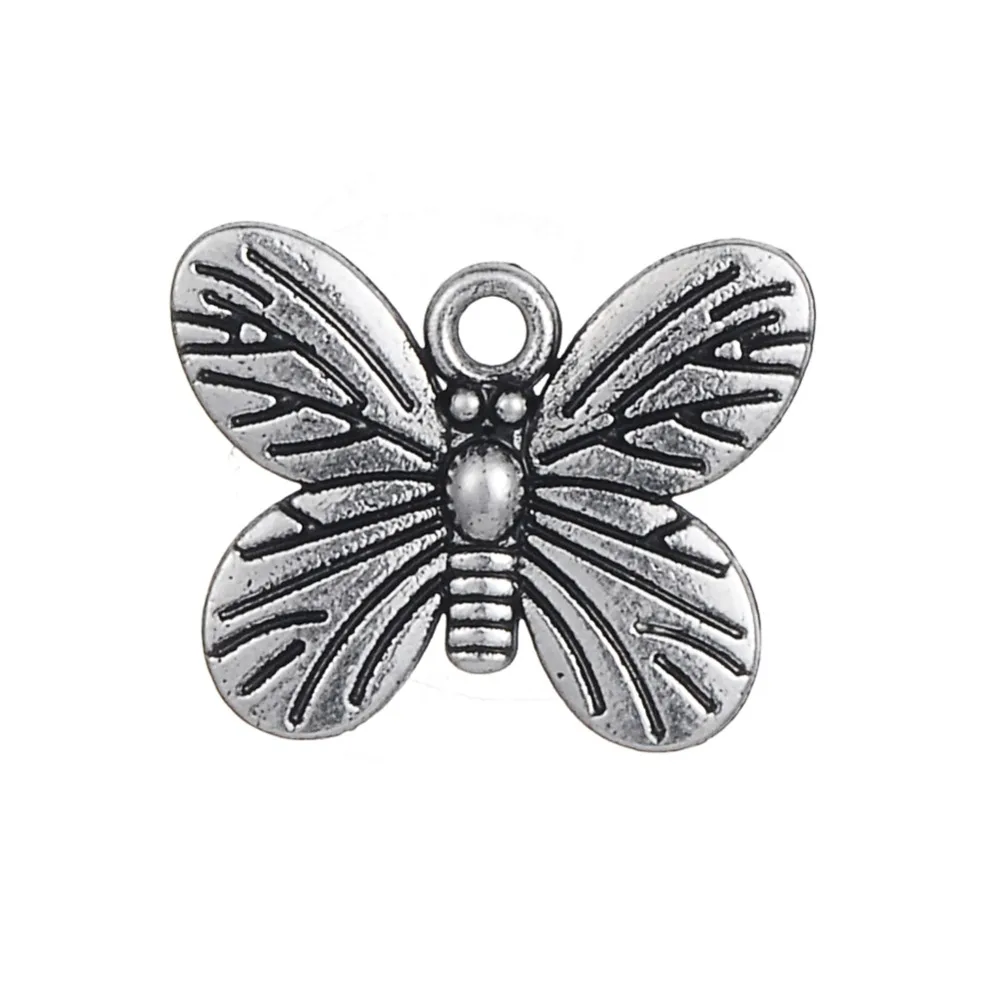

bracelet necklace jewelry custom DIY zinc small order quantity alloy lead nickle free animal insect butterfly pendant charm