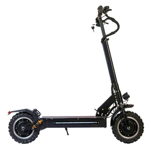 High speed 70km/h portable 60V 2400W dual hub motor power foldable electric scooter adult