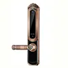 New function classical security auto sliding cover fingerprint password keypad door lock smart lock door