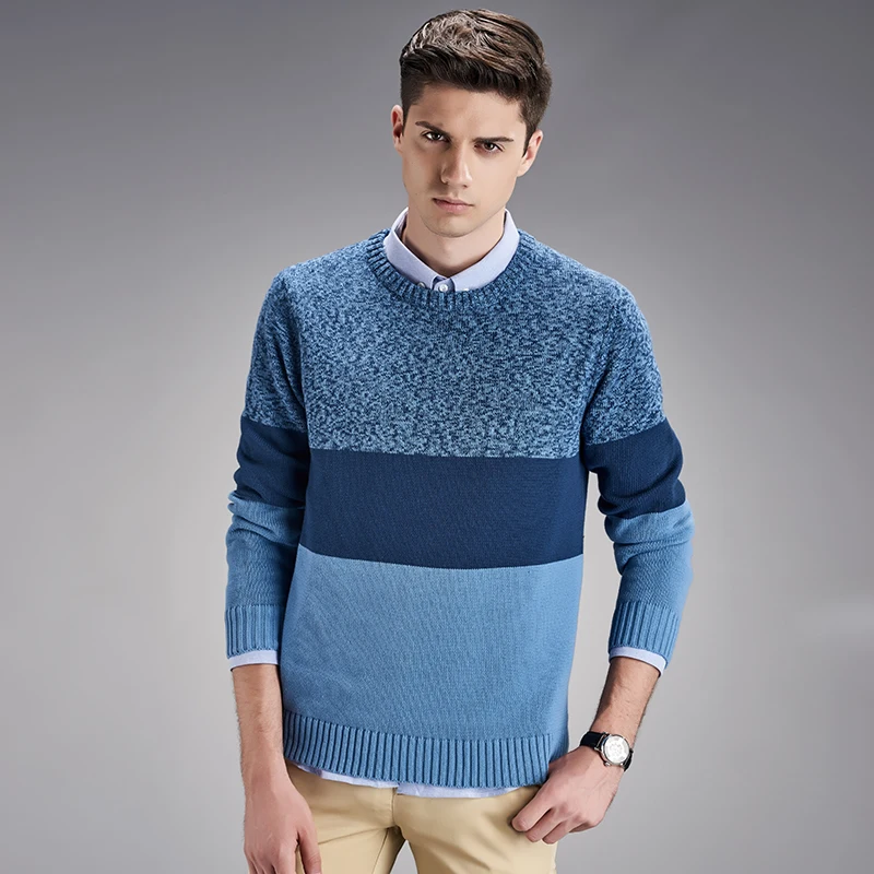 Compra patrones que hacen punto el suéter para hombre
