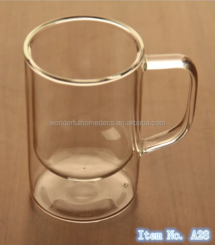 insulated glass tea cups