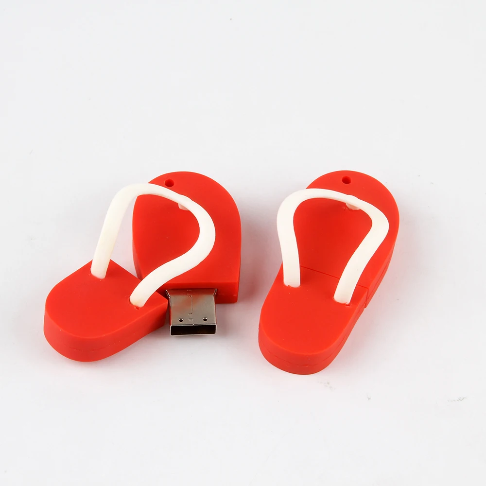 Promotional Custom Slipper Shape 32Gb USB Flash Drive Pen Drive 64gb