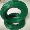 1.2mm 1.6mm green color , galvanized and pvc black wire and blue PVC coated wire PVC binding wire