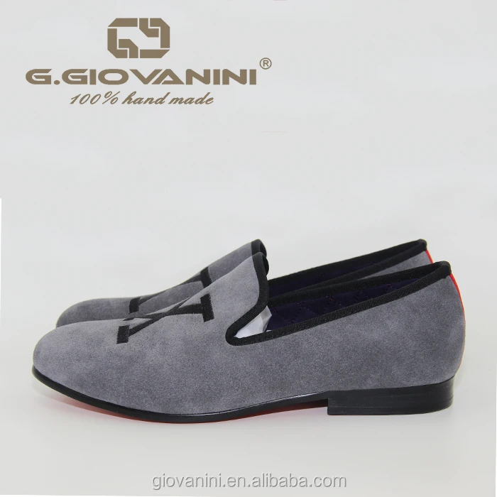 custom embroidered loafers