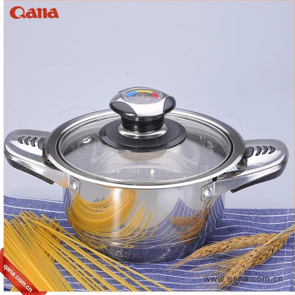 Royalty Line Stainless Steel Palm Restaurant Cookware Set Kitchen Pots
