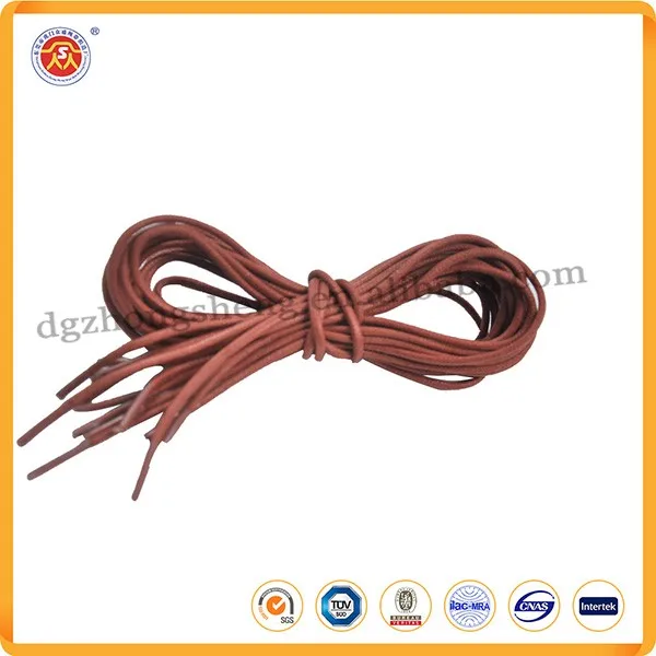 brown elastic shoe laces
