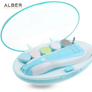 Image of Safety Baby Nail Clippers 6 in 1,Safe Electric Baby Nail Trimmer File