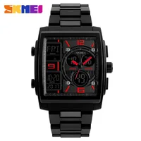 

SKMEI 1274 Luxury Men Watches Chronograph Alarm Sport Watch Watwrproof LED Digital Wristwatches Relogio Masculino
