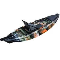 

plastic paddle fishing kayak with fish finder