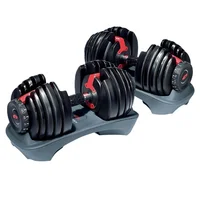 

52.5LB Adjustable Dumbbell Set /Home Gym Equipment Adjustable Weight Set