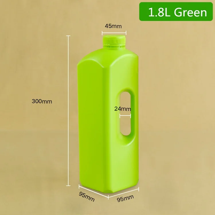 Cheap 1l/1.8l Biodegradable Plastic Bottle Juice Milk Jam Bottle