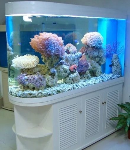 large acrylic fish tank , customized clear plastic acrylic fish aquarium
