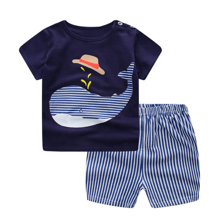 

Wholesale New Style Boutique Cotton Baby Clothing Suit, As picture