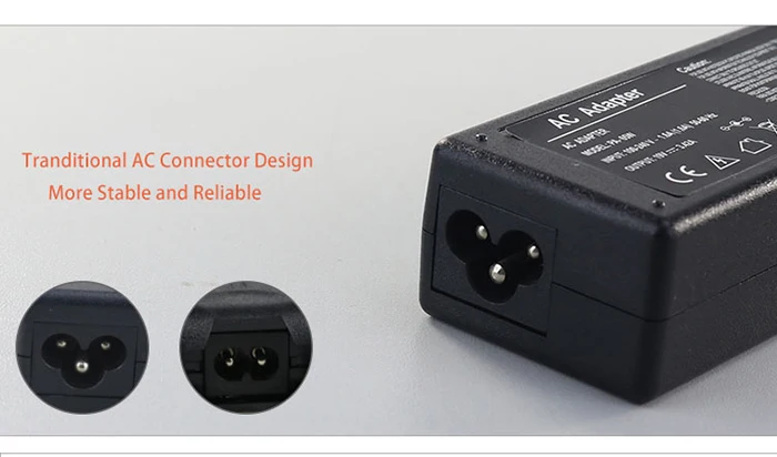 19V 3.42A 65W Power Adapter PA-1650-02 PA-1700-02 for Acer Laptop