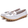 2019 Wholesale High Quality Women Flat Shoe Genuine Leather Loafers Mocassin Femme