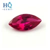Synthetic 5# ruby marquise stone synthetic ruby stone prices