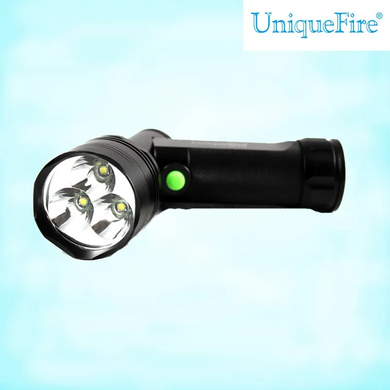 UniqueFire 4000Lumens incandescent test torch light model right angle flashlight