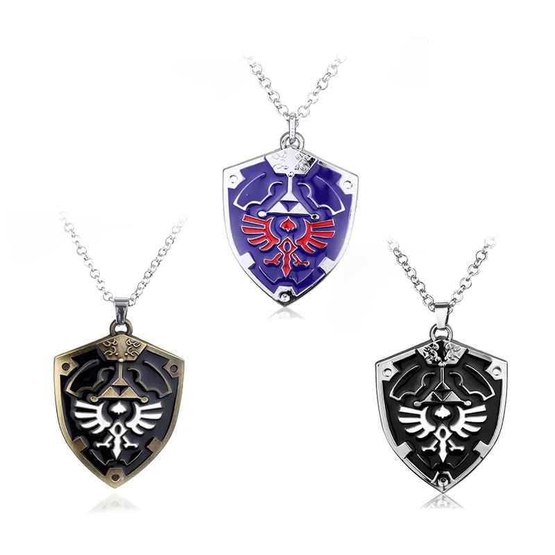 

The Legend of Zelda Hylian Shield Pendant Necklace in Stock