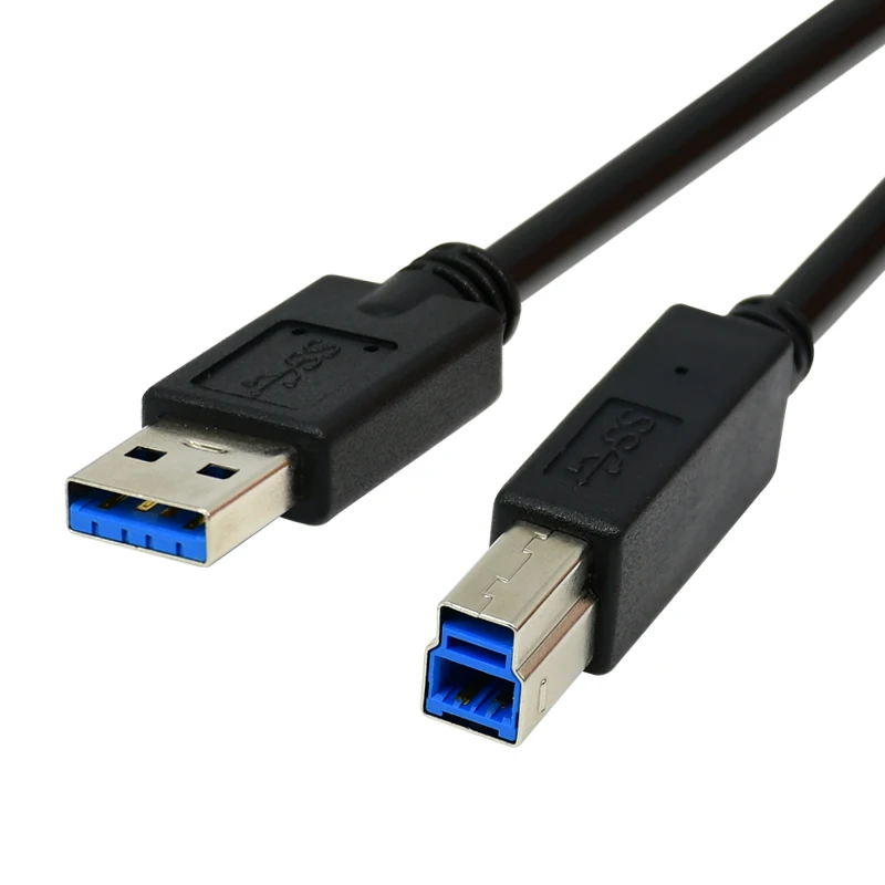 

L-CUBIC pure copper conductor usb3.0 data cable, Black/white