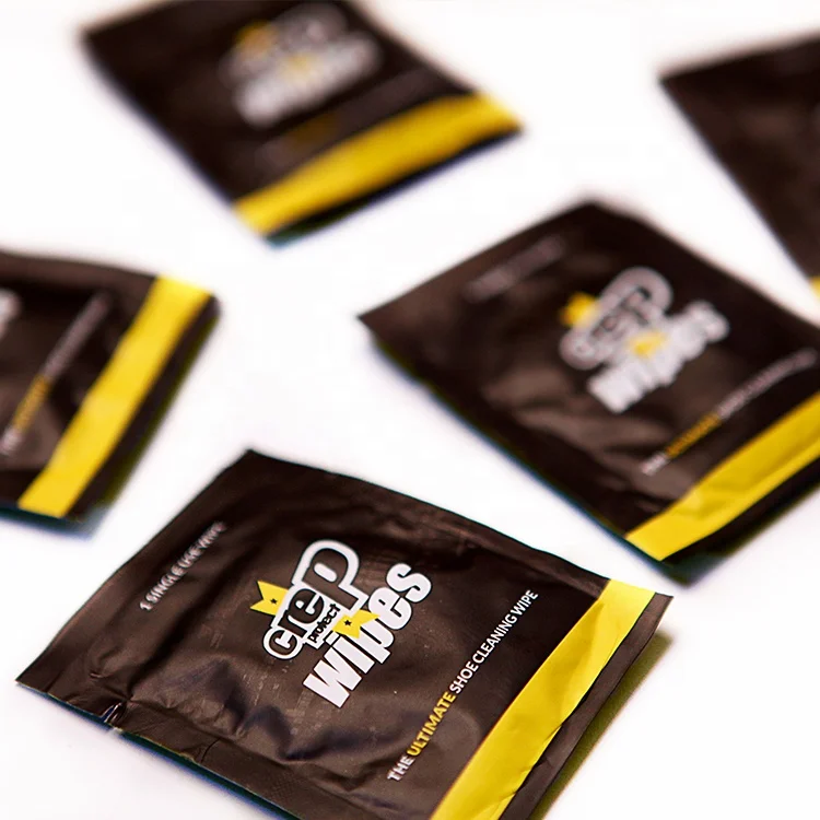 

moist sneaker cleaning wipes for leather plastic and rubber