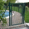 Cheap PVC coated Galvanized wire swing steel gate price fencing trellis gates for house