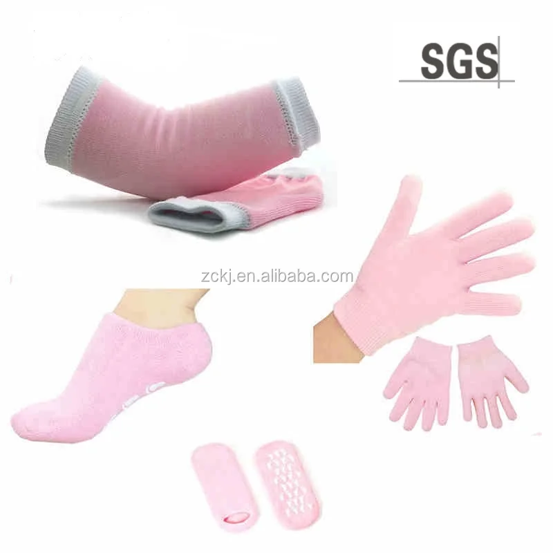 
Healthy Moisturizing Skin Spa GEL Socks Cold GEL Gloves 