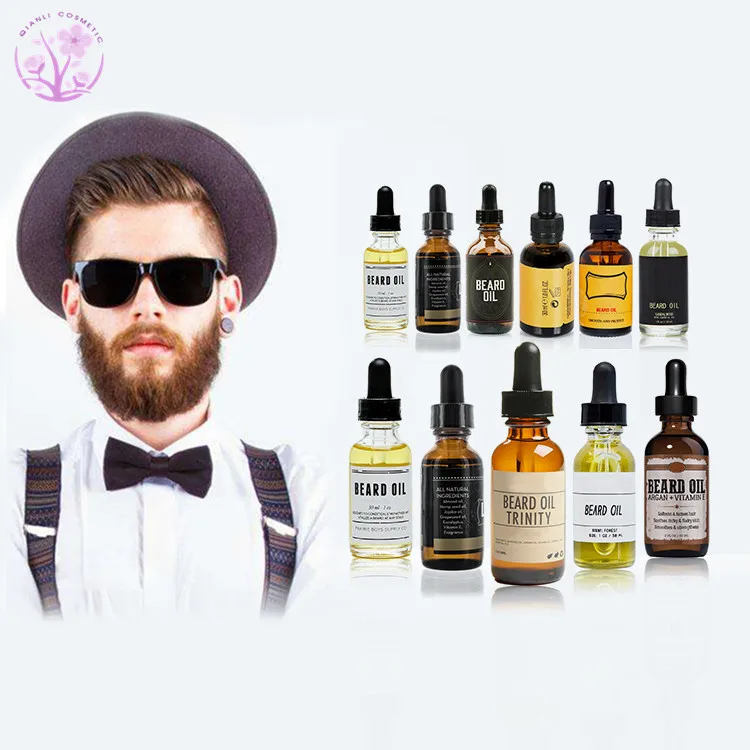 
Private Label Natural Organic Essential Beard Growth Oil China Bulk Mens Beard Care Oil Kit 