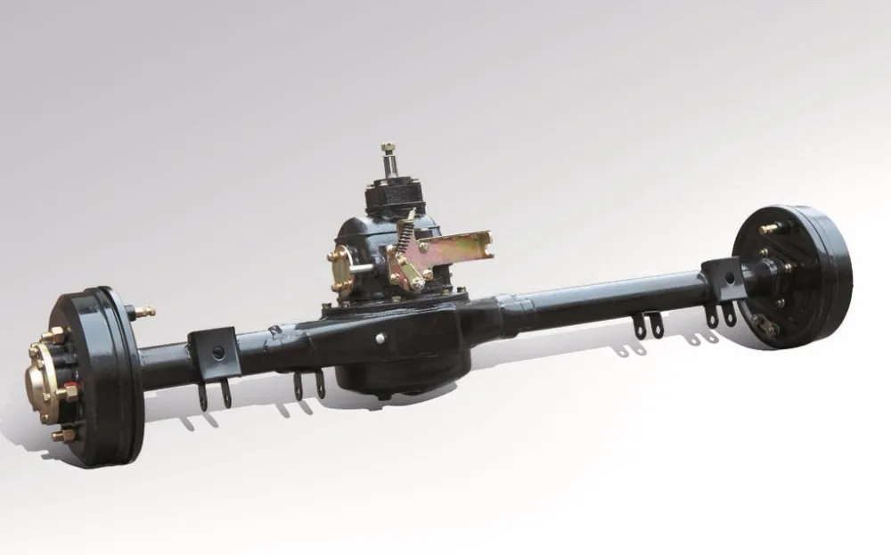 250cc 300cc Five Holes Full Floating Rear Axle Assembly For Tricycle