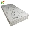 Decorative Material 3D PVC Wall Panels Faux Marble Hot Stamping Foil