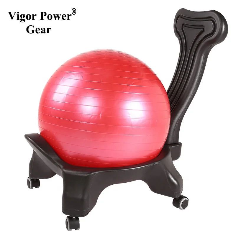 

2020 New Arrival high quality Private Label yoga ball chair massage ball, Red,gray