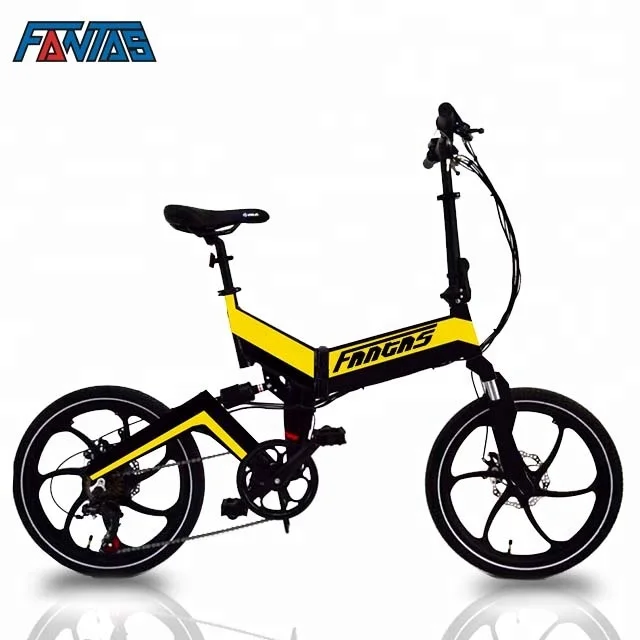 

Fantas-Bike vikingS 002 350W e folding bike, Matt blue e folding bike