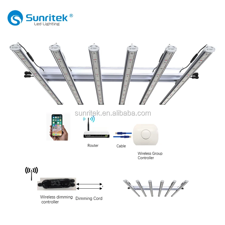 Customized full spectrum hydroponic led+grow+light 660w