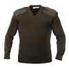 Olive army Green color Navy Blue Cammando Police Sweater military pullover uniform with100% Wool